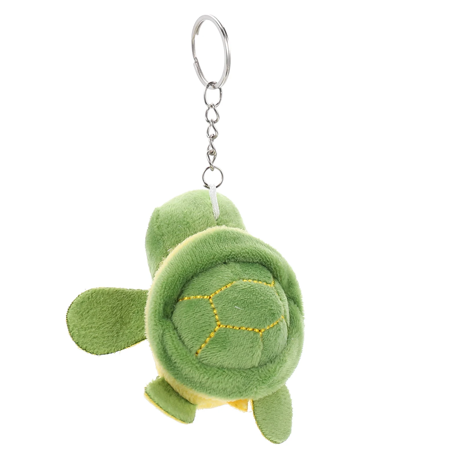 10 Pcs Little Turtle Ornaments Stuffed Toy Keychain Schoolbag Plush Pendants Memorial Gift Sea ​​turtle Decoration for and