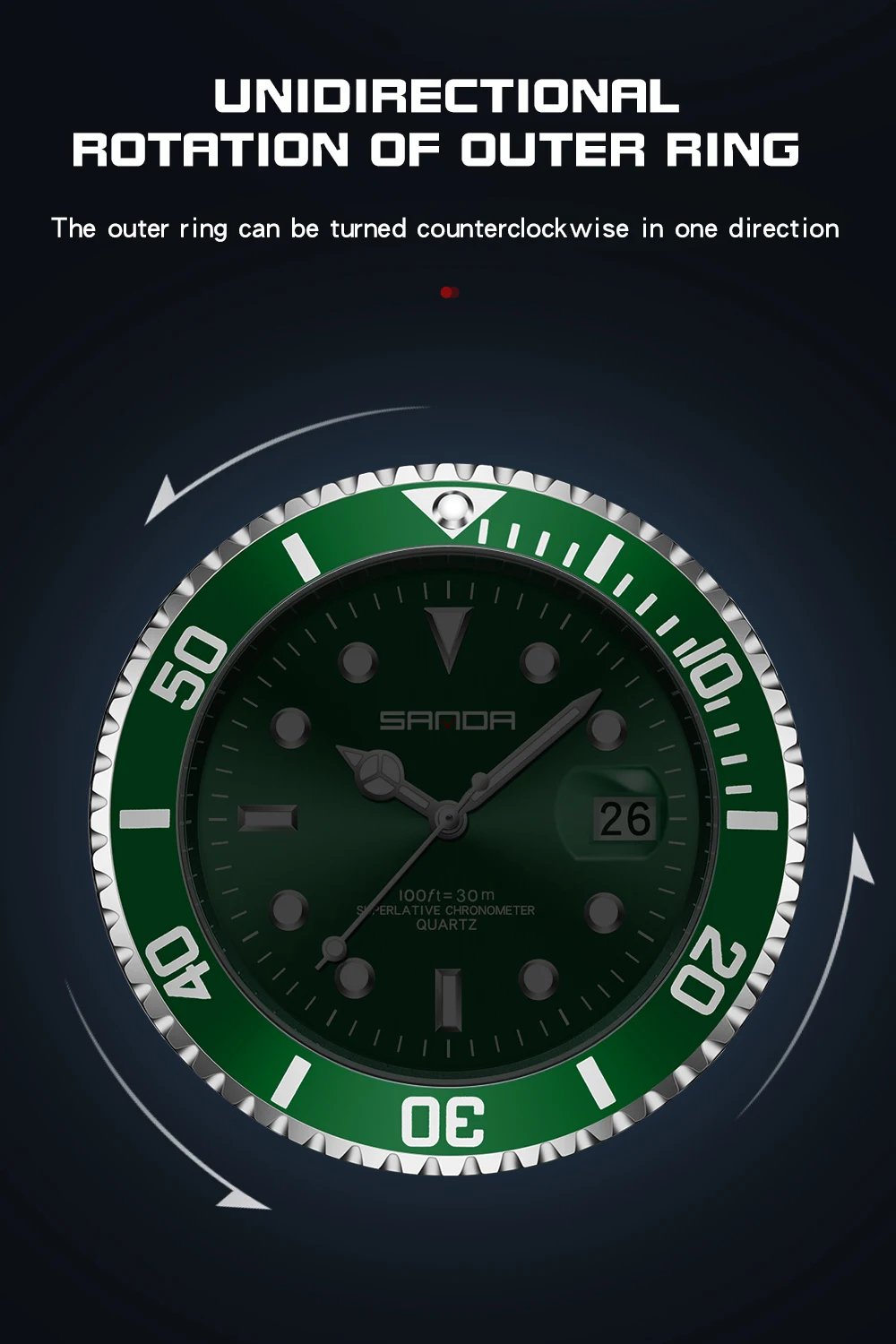 Men's Luxury Waterproof Quartz Watch