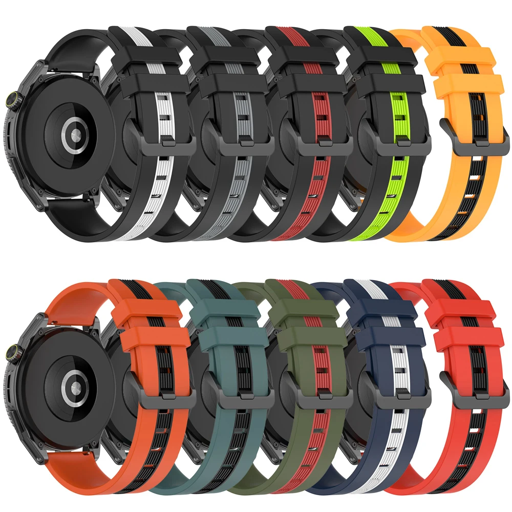 Silicone Band For Polar Grit X Pro Titan/Vantage M2 M Soft Strap For Polar Ignite 2 3/Pacer 20mm 22mm Replacement Wristband Belt image 2
