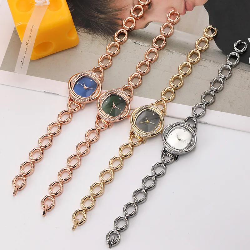 Fashion Luxury Woman Bracelet Watch 2024 Fashion Quartz Watches Diamond Stainless Steel Wristwatches Ladies Free Shiping Montre