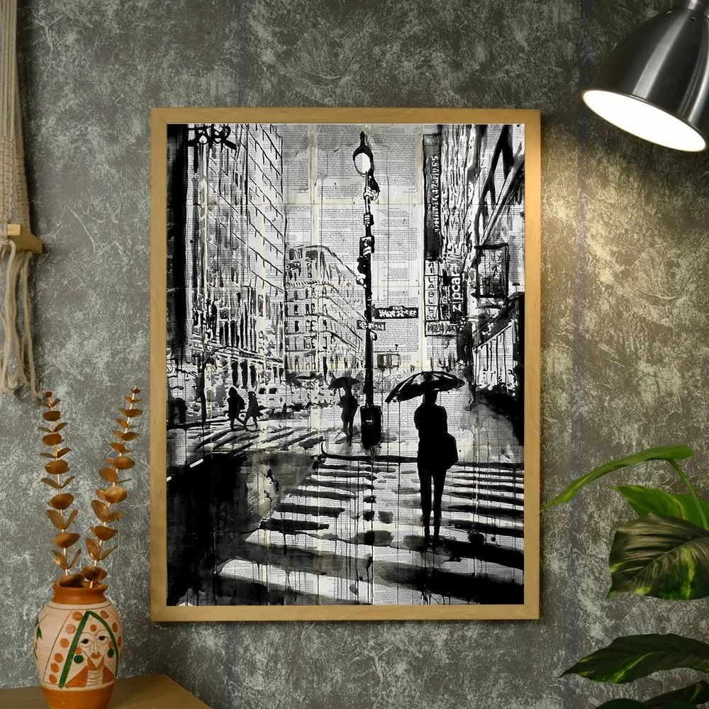 أنيمي فتاة قماش جدار الفن لطيف Kawaii مانغا المشارك غرفة ديكور هدية ديكور المنزل الجمالية البوب الفن هدية عصرية باردة #4