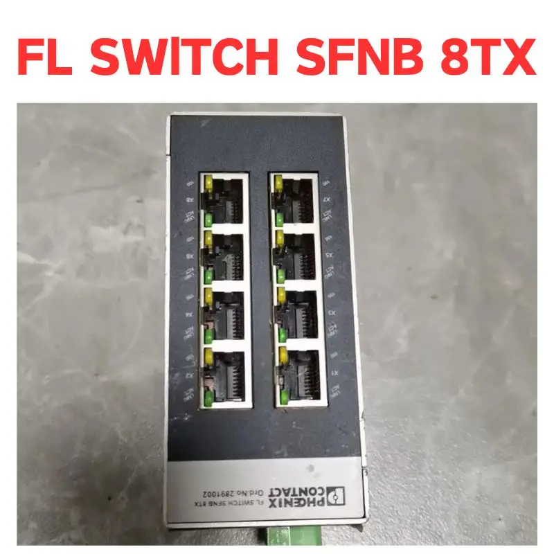 

second-hand exchange board FL SWlTCH SFNB 8TX , function well Tested well and shipped quickly