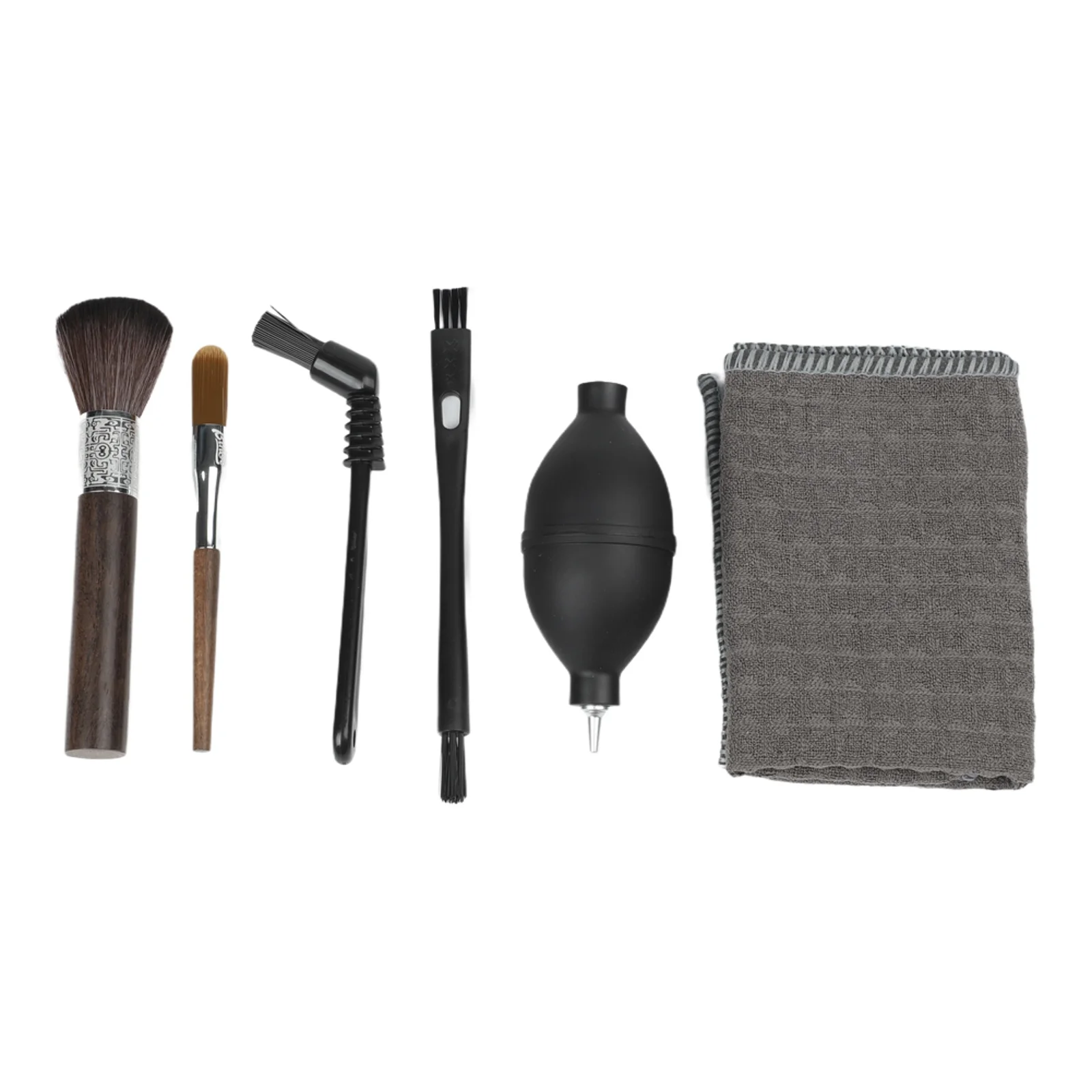 Get Spotless Results with This 6 Piece Coffee Brush Set Features Various Brushes Air Blower & Cleaning Towel for Efficient Use