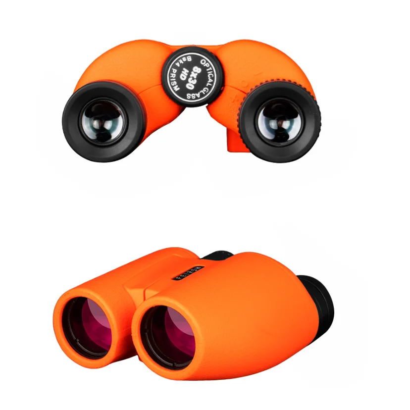 

8X30 HD Binoculars Large Objective Lens Waterproof Outdoor Binoculo FMC Green Film for Adults Travel Sightseeing Bird Watching