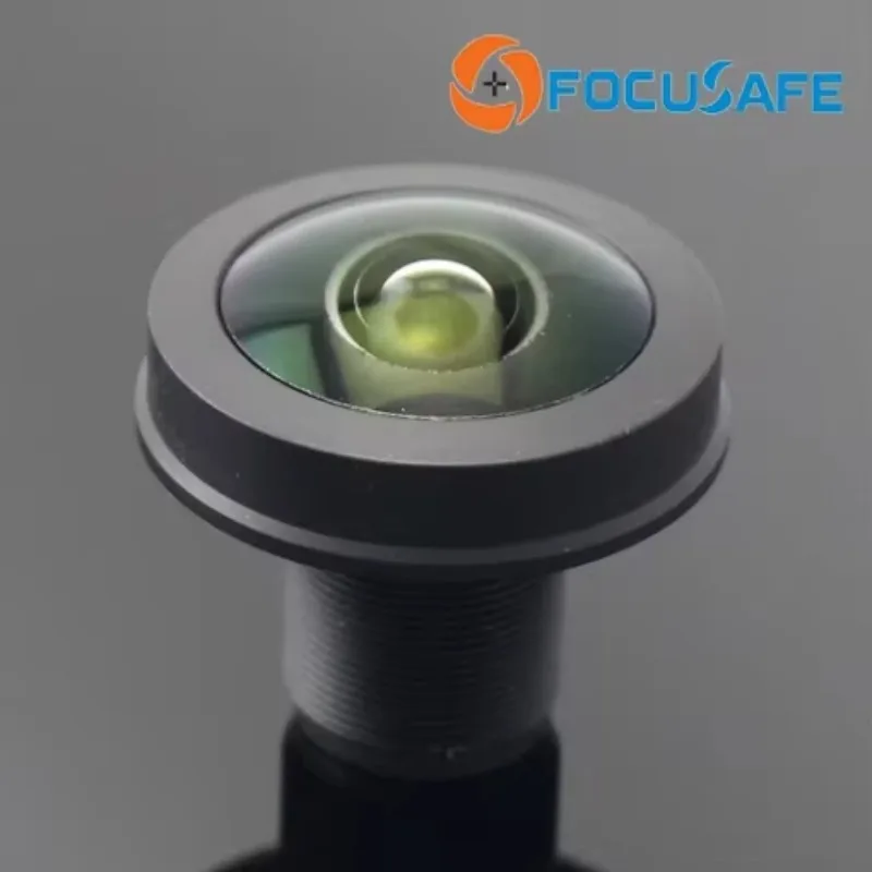 In stock cctv lens Focusafe 1.25mm the most popular 1/3 format Megapixel M12 Fisheye Lens
