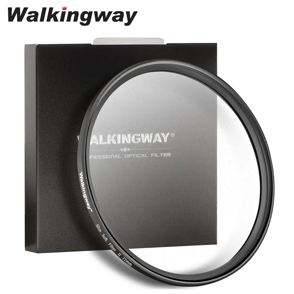 Walking Way-filtro suave Black Mist Pro, difusor de ensueño brumoso para cámara DSLR, 49/52/55/58/62/67/72/77mm