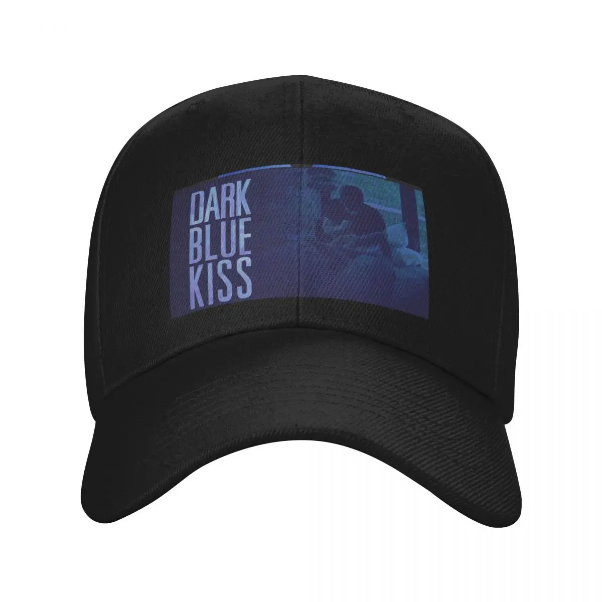 

Dark Blue Kiss Baseball Cap Uv Protection Solar Hat Luxury Brand Ladies Men's