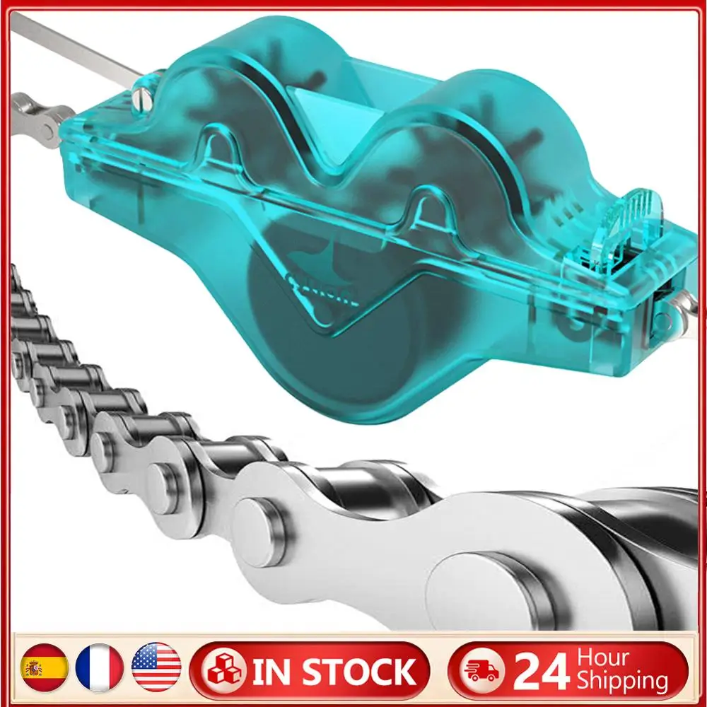 

Инструмент для чистки велосипедной цепи, портативный скребок для велосипедной цепи, машина для очистки велосипедной цепи, аксессуары для велосипеда