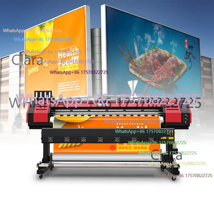 Kongkim 1.6m 1.8m I3200 Xp600 Print Head Tarpaulin Sticker Decals Plotter Large Format Vinyl Sign & Banner Eco Solvent Printer