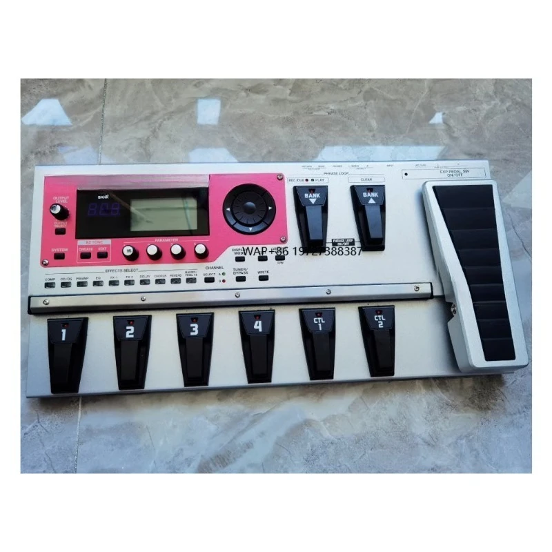 

Jello Boss GT-10B Bass Effects Processor 90% New Multi-Effects Pedal for Bass Electric Guitars Stainless Steel