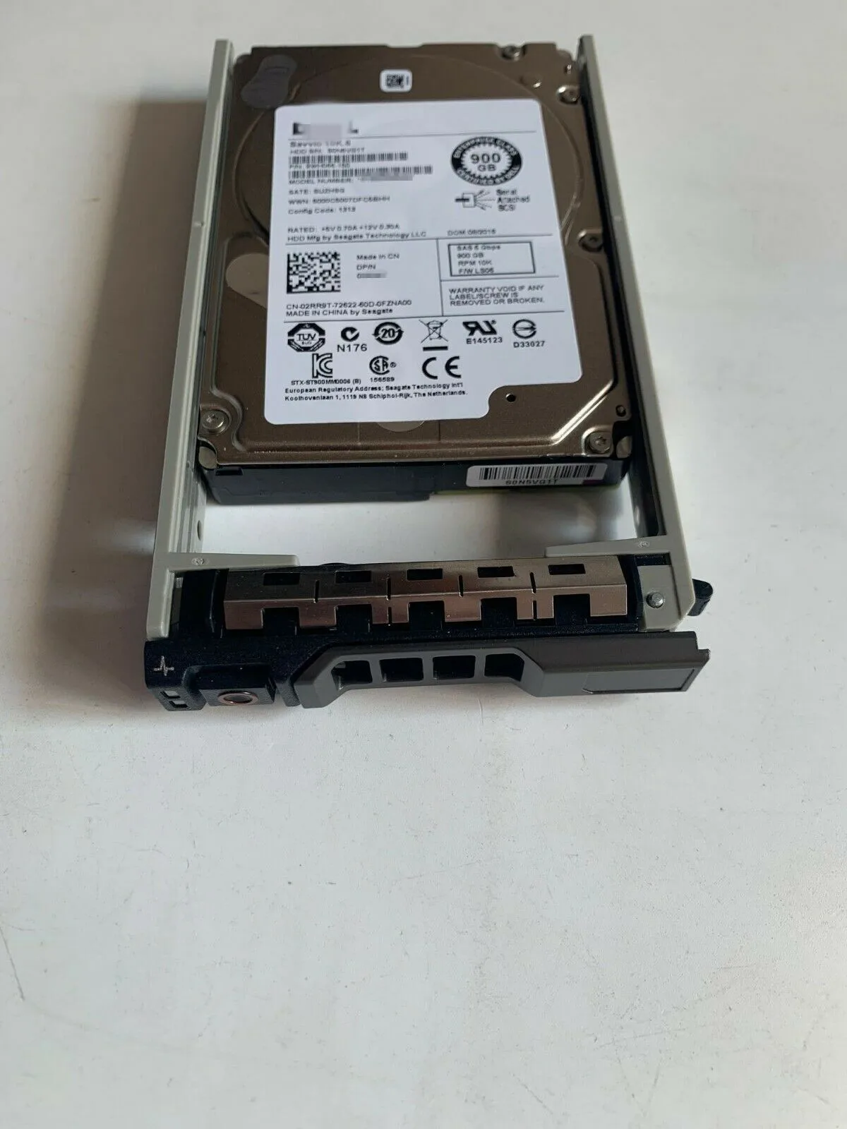 

Для 02RR9T 900GB 10K 2,5 "SAS ST900MM0006, 9Wh066-150 T420 R810 R620 R720 2RR9T