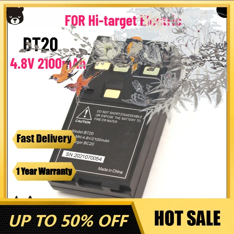 

【Быстрая доставка】4,8 В 2100 мАч BT20 аккумулятор ДЛЯ Hi-target Electric NI-MH аккумулятор BT20