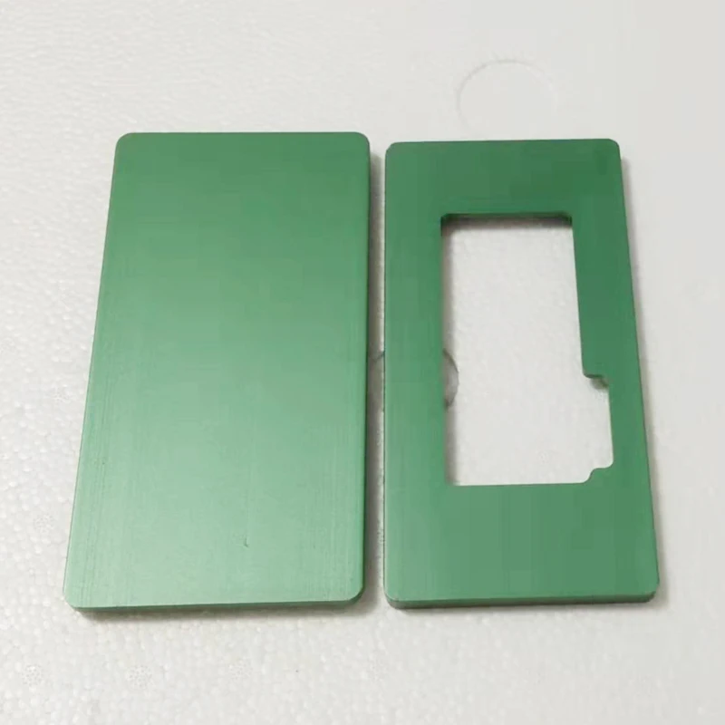 A set of LCD Alignment Mold for iPhone11 12 13 14Pro Max 12 13Mini XSmax XR OCA Screen Display Laminating Rubber Pad Moulds