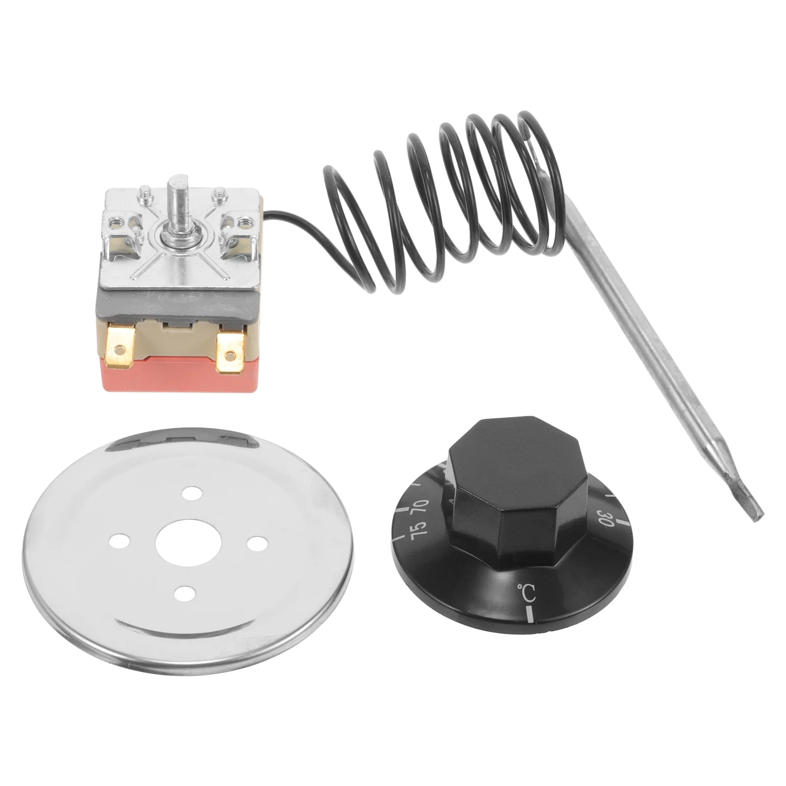 

Thermostat Range for Heater Adjustable Oven Universal Electric Capillary Metal Switch