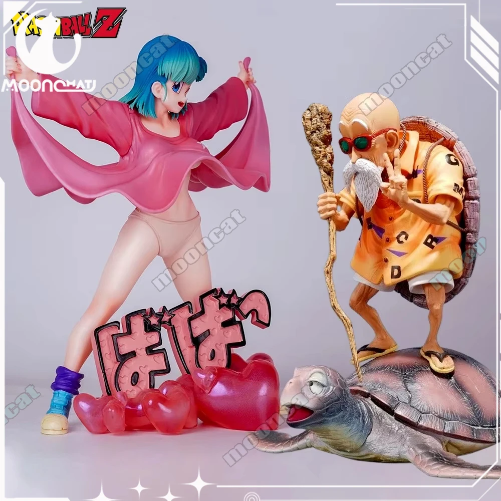 

Фигурка из аниме Dragon Ball: Мастер Роши, Бульма, коллекционная модель из ПВХ, статуэтка, настольное украшение, игрушка, подарок