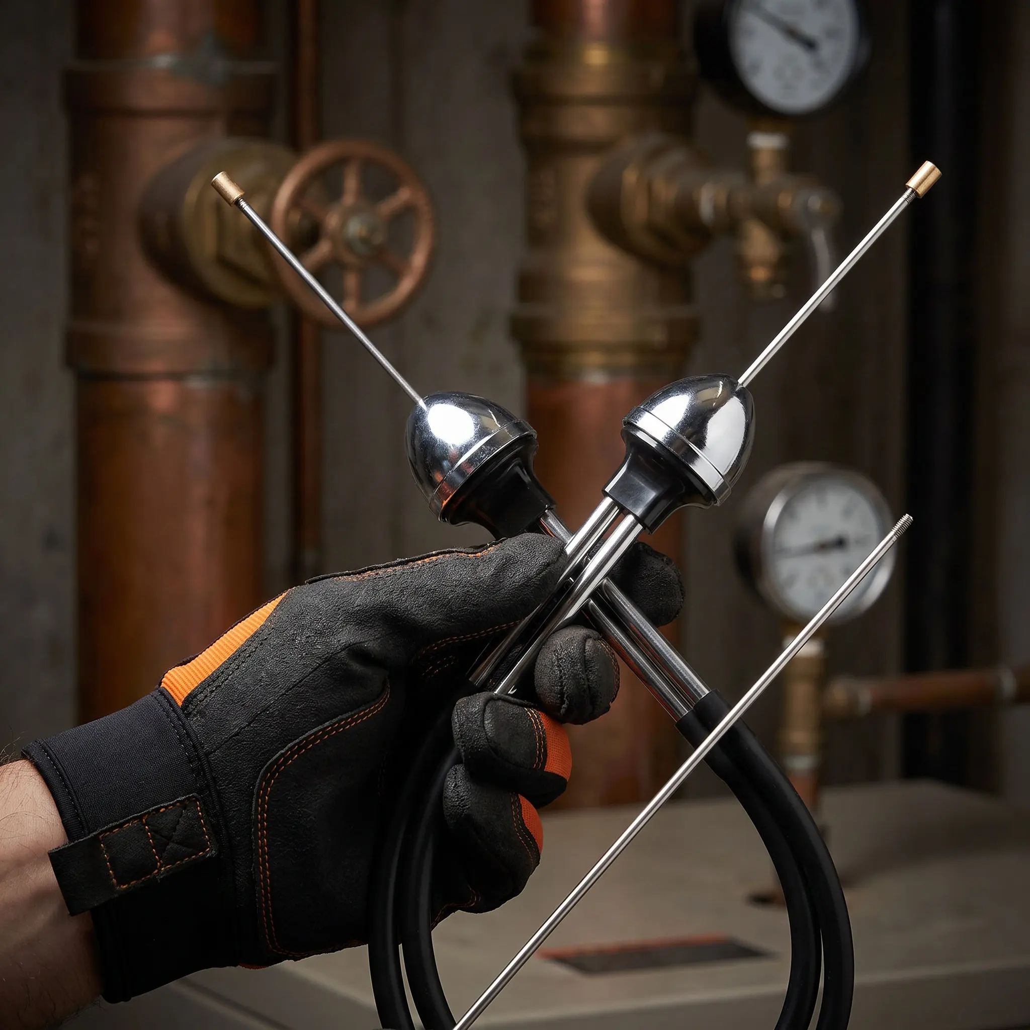 Underground Leak Testing Device High Precision Water Leak Test Stick for Pipe Detection Water Test Tool