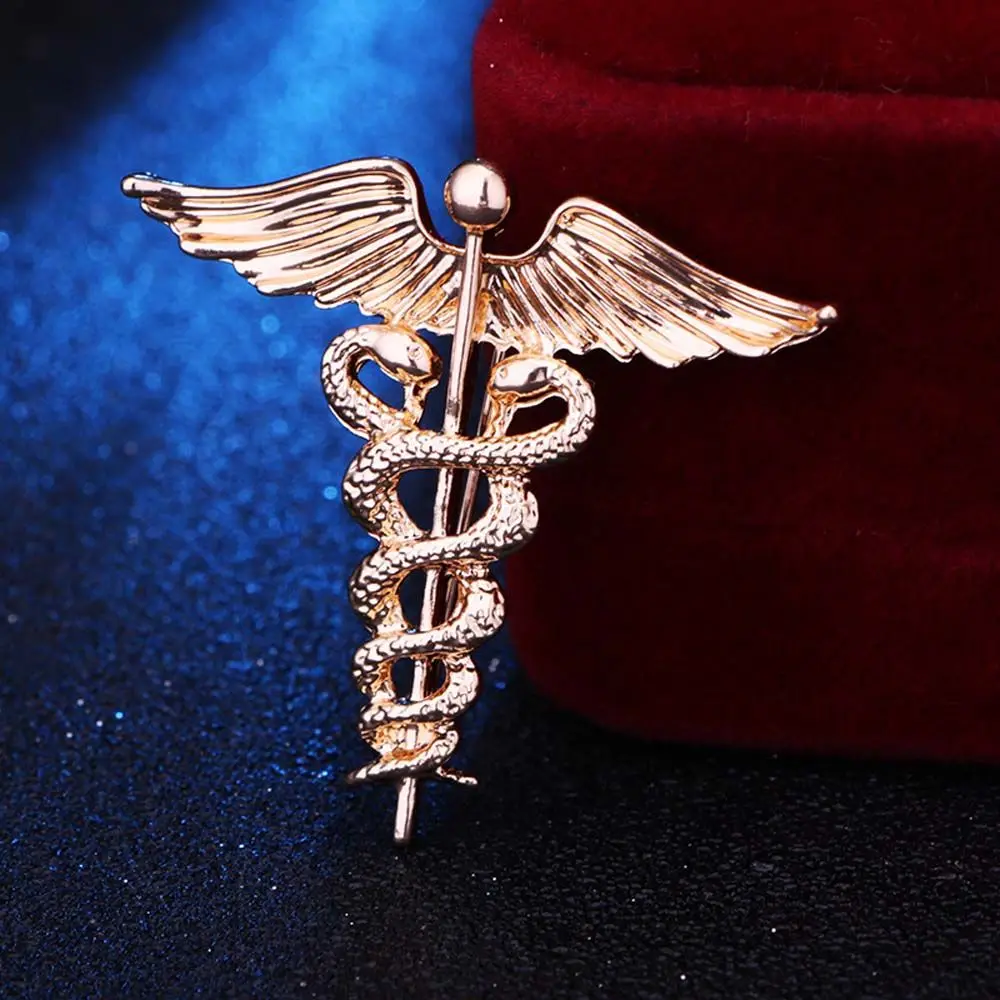 Gift For Men Retro Collar Clothing Snake Angel Wings Badge Jewelry Brooch Pins Accessories Corsage