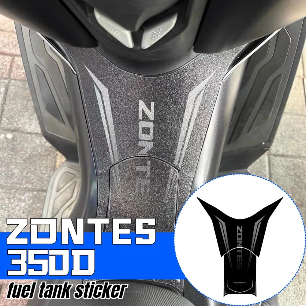 

Fuel tank sticker, thickened rubber decal to protect against scratches, suitable for ZONTES 350D.