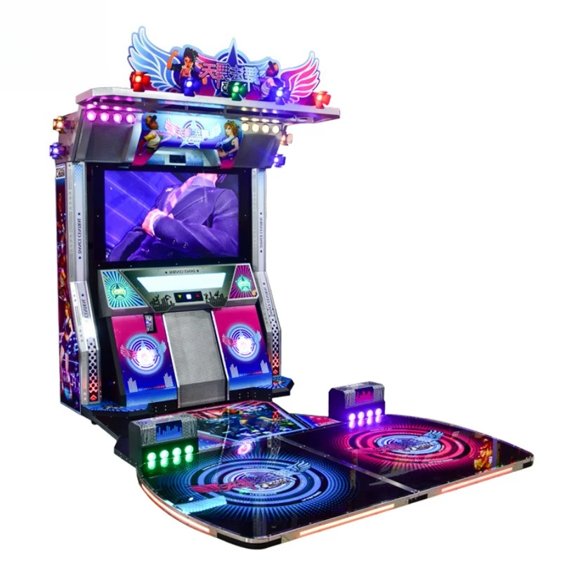 Dancing Machine Double Interactive Tide Play Sports Hall Amusement Machine Entertainment Equipment Video Game City Game Console