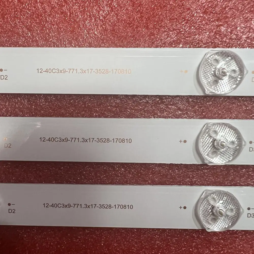 LED Backlight Strip 9LED For K40DLT5F 3BL-T7714101-01 LBL.400T3X9.001 RLDED4016A LSC400HN02 CN40XB672 ZK40D09-ZC21FG-01