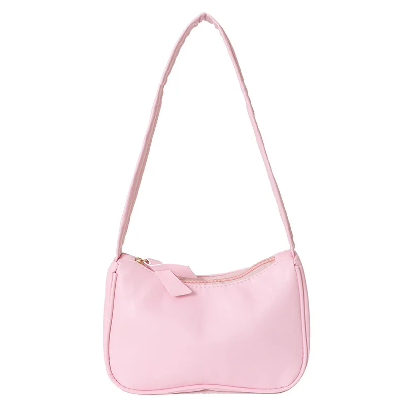 Spring New Women's Casual Commuter Shoulder Bag Niche Trendy Underarm Purse Simple Fashion Handbag