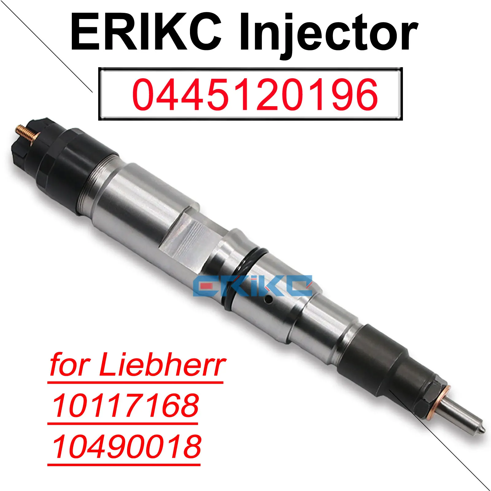 0445120196 Fuel Injector Assy 0 445 120 196 Common Rail Diesel Injection 0445 120 196 for Bosch Liebherr 10117168 10490018