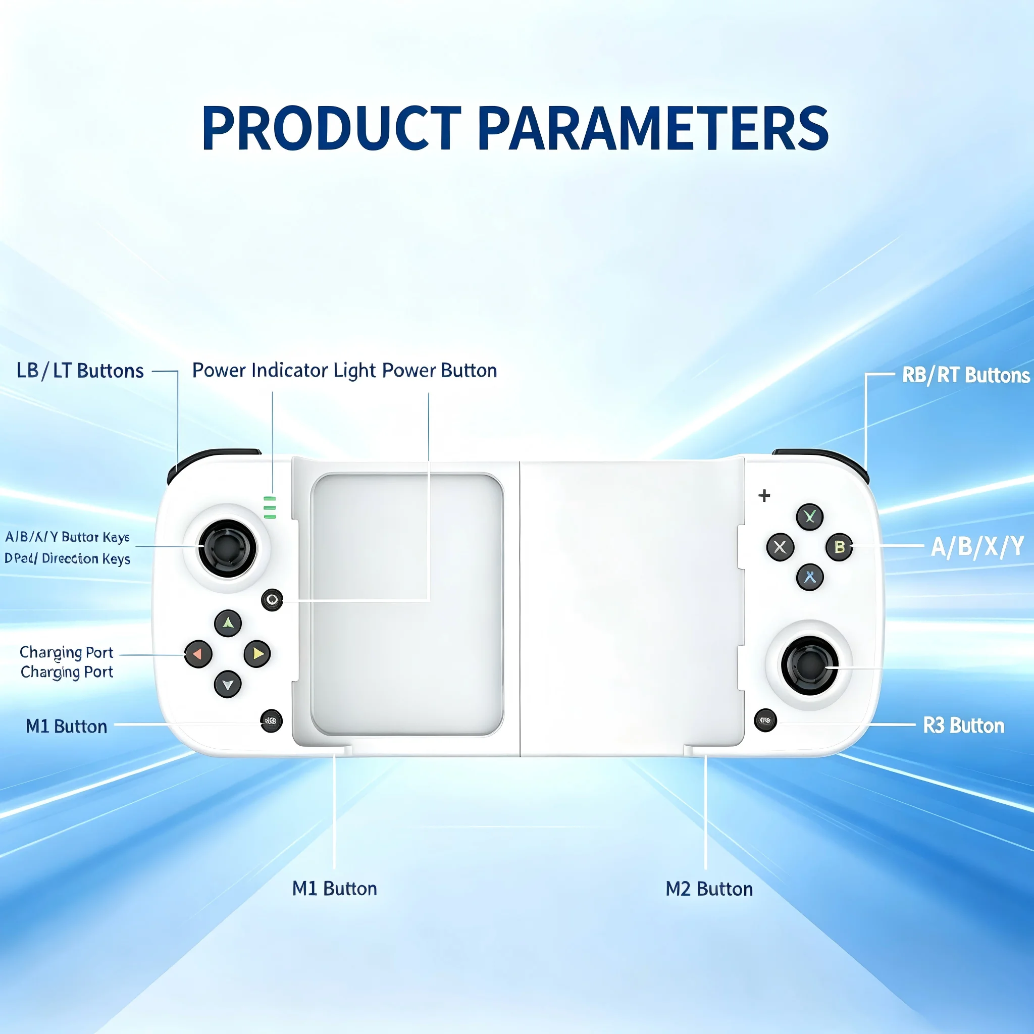 BSP-D3 Stretchable Wireless Mo - Android Tablet Gaming Accessories recension och pris