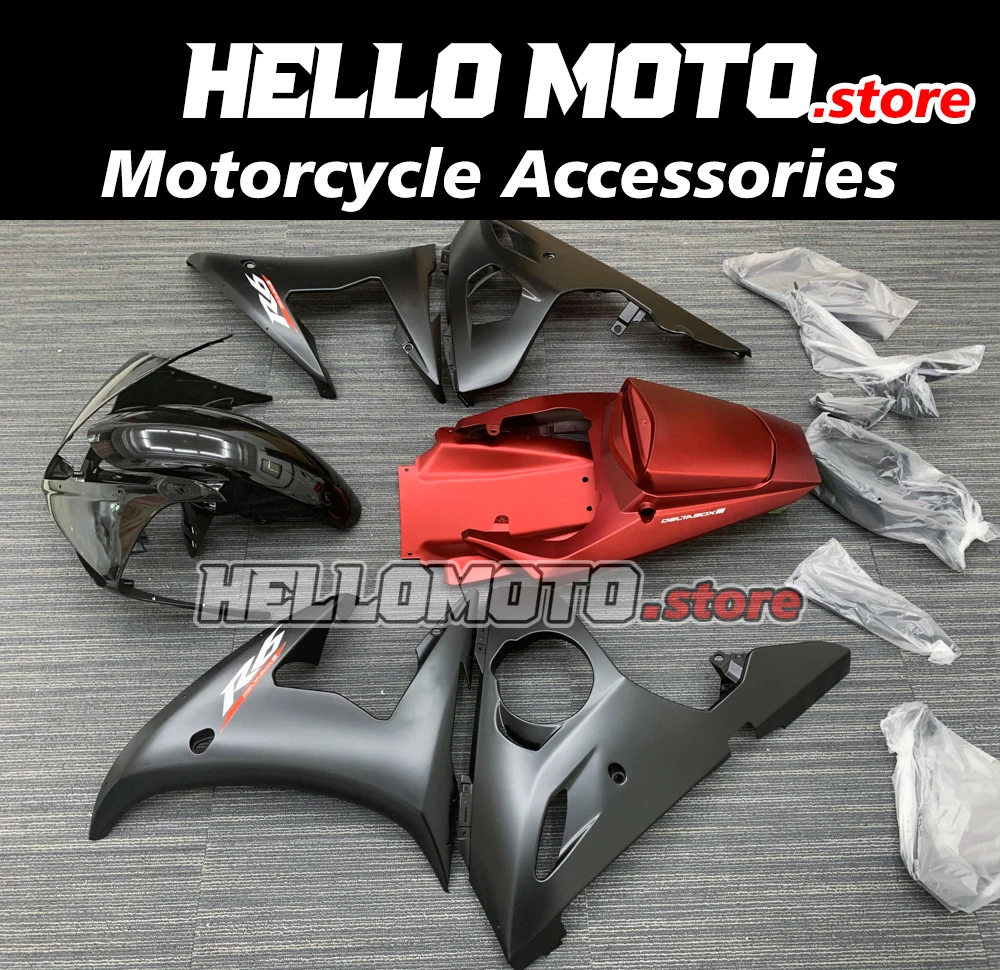 For YZF-R6 YZF R6 2003 2004 2005 R6S 2006 2007 2008 2009 Motorcycle Fairing Accessories Shell Bodywork Set RJ051 RJ09