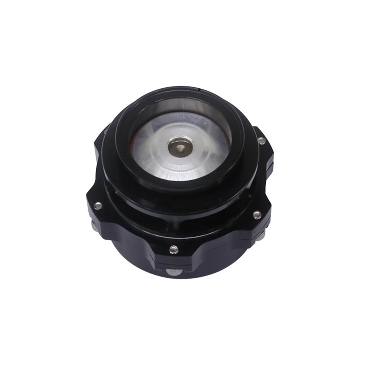 Tkbov001B50 Universal for Jdm 50mm V with Purge Valve Bov Q Typer with Welded Aluminum Flange Vent Turbine Relief ,Black