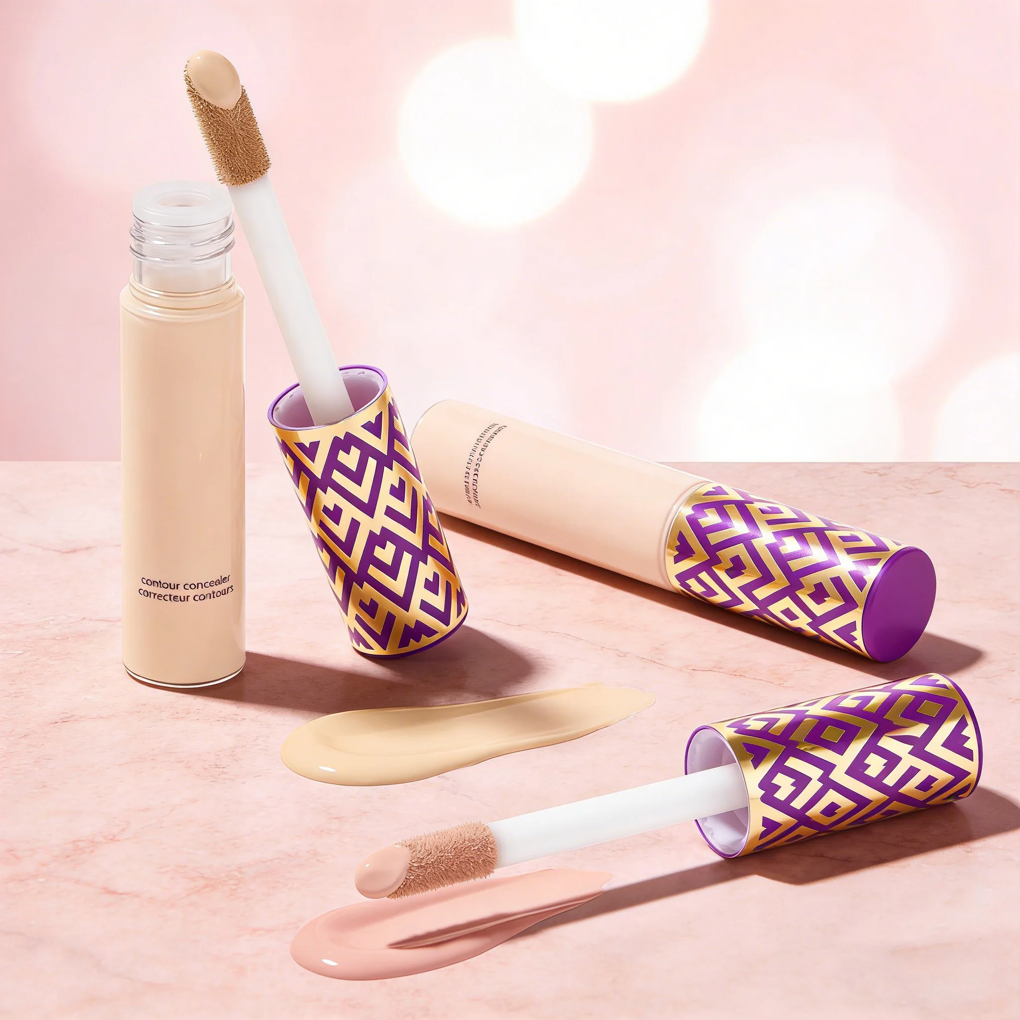 Nuevo modelo de base líquida que cubre las ojeras, imperfecciones, marcas de acné, puntos, crema correctora con control de aceite, cosméticos impermeables