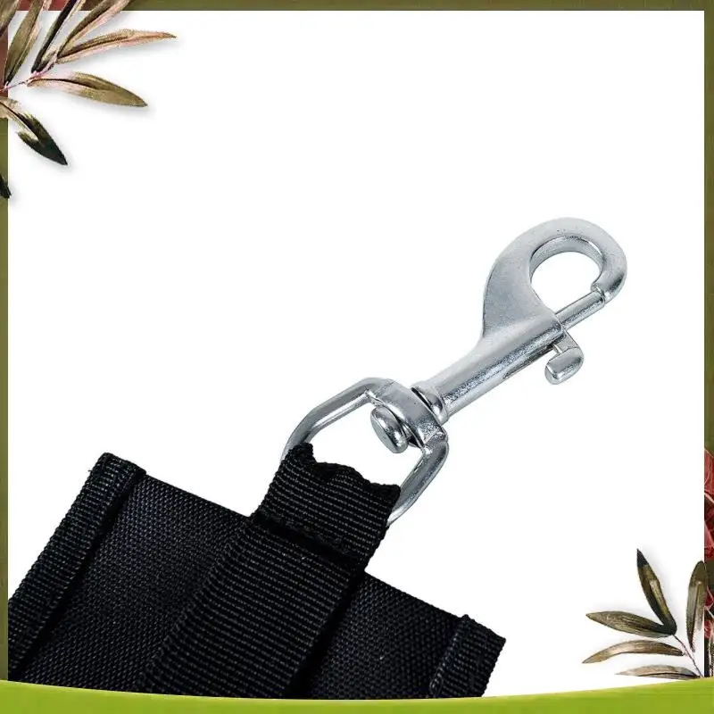 Cuerda de Buceo de 220 CM, Bolsa de Lanzamiento para Buceo Técnico, Línea de Seguridad para Buceadores, Correa de Suspensión para Placa Dorsal con Gancho de Acero Inoxidable Multi-P