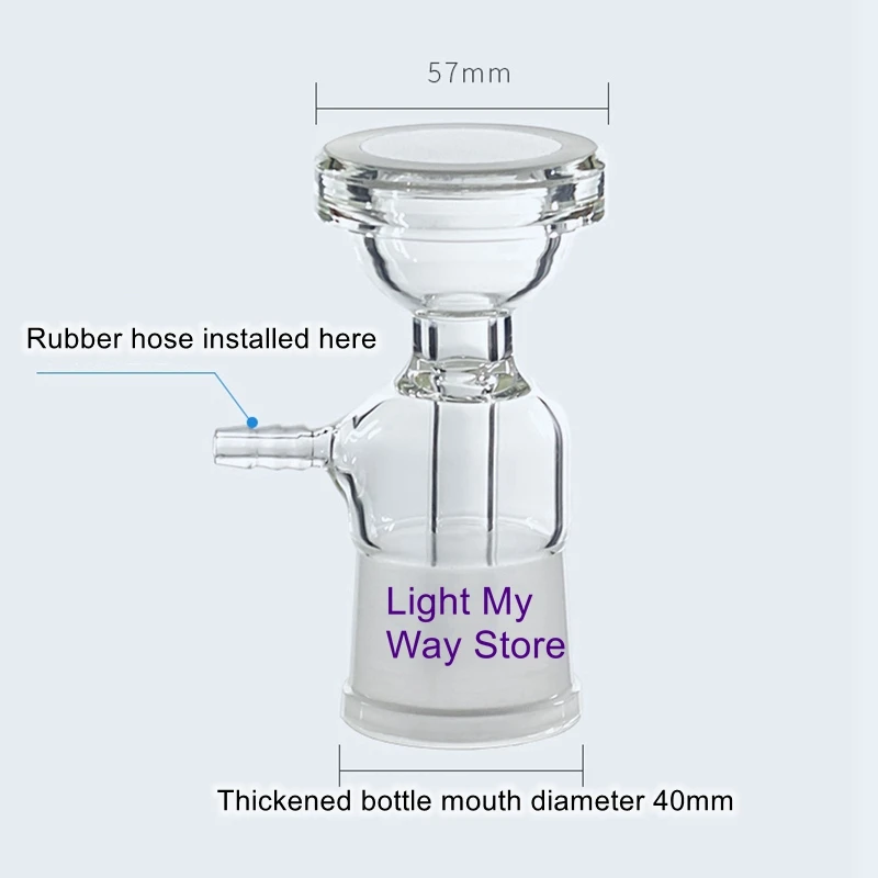 

Sand core filter unit solvent filter unit 250/500/1000/2000ml extraction filter unit
