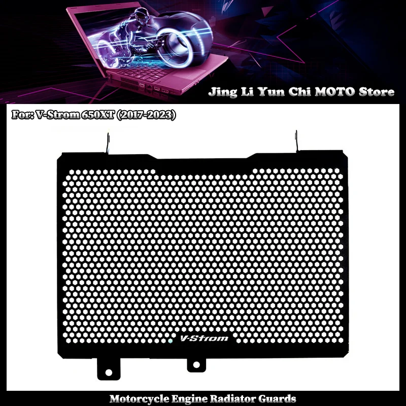

Motorcycle Radiator Guard Grille Cover Water tank Protection Net For SUZUKI V-Strom 650XT 2017-2023