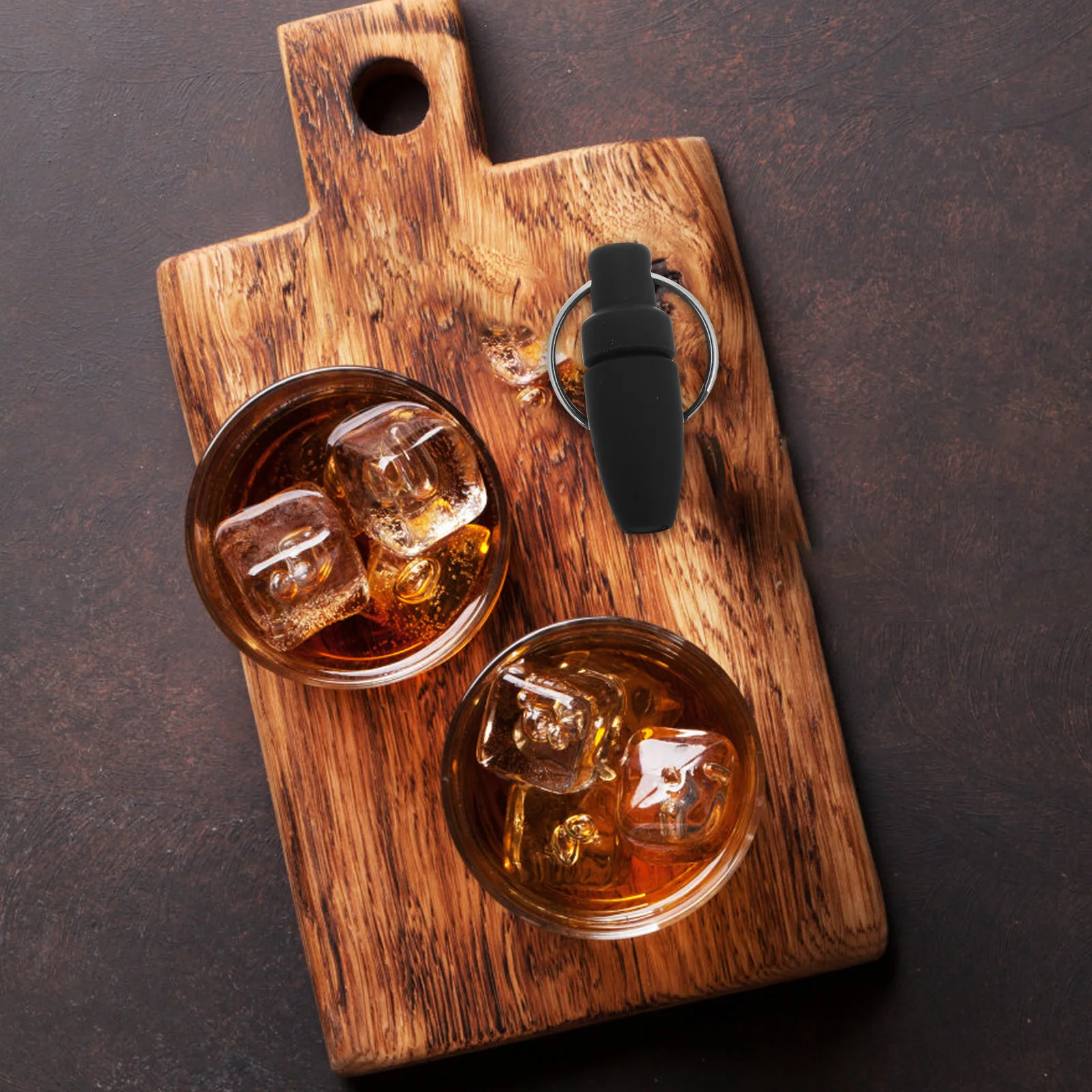 

Steel Keyring Tool Punch With Cigar Hole Punch Tool Ring For Travel Pocket Outdoor Use Durable Cigar Accessories