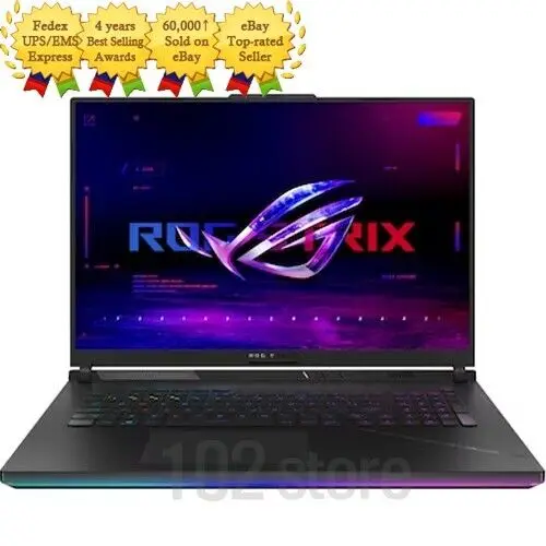 MM BUY 2 GET 1 FREE ASUS ROG Strix Scar 18 G834JY-N6005W RTX4090 2TB 32GB i9-13980HX Laptop