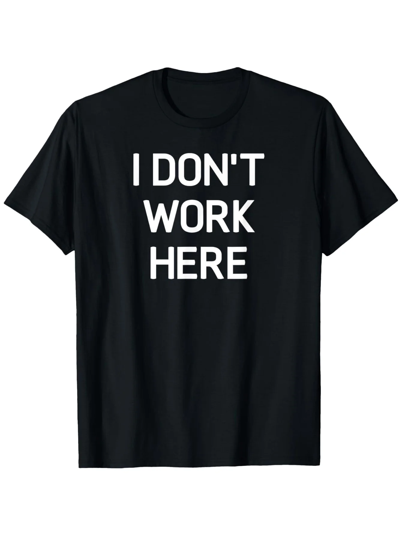 

Я не рабою здесь. Саркастическая семейная футболка с забавной шуткой. Хлопковая повседневная футболка с круглым вырезом и короткими рукавами для улицы и легкой стрейч.