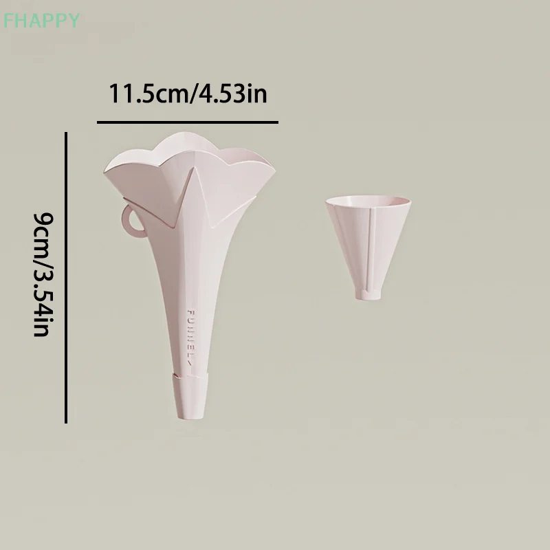Multifunctional Funnel Silicone Collapsible Funnel Folding Portable Funnels Household Liquid Dispensing Kitchen Tools