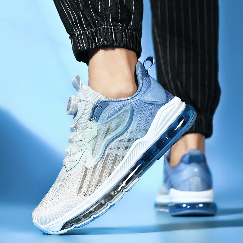 

Engineered for Ease: Men's Premium Casual Sneakers with Adaptive Fit Technology