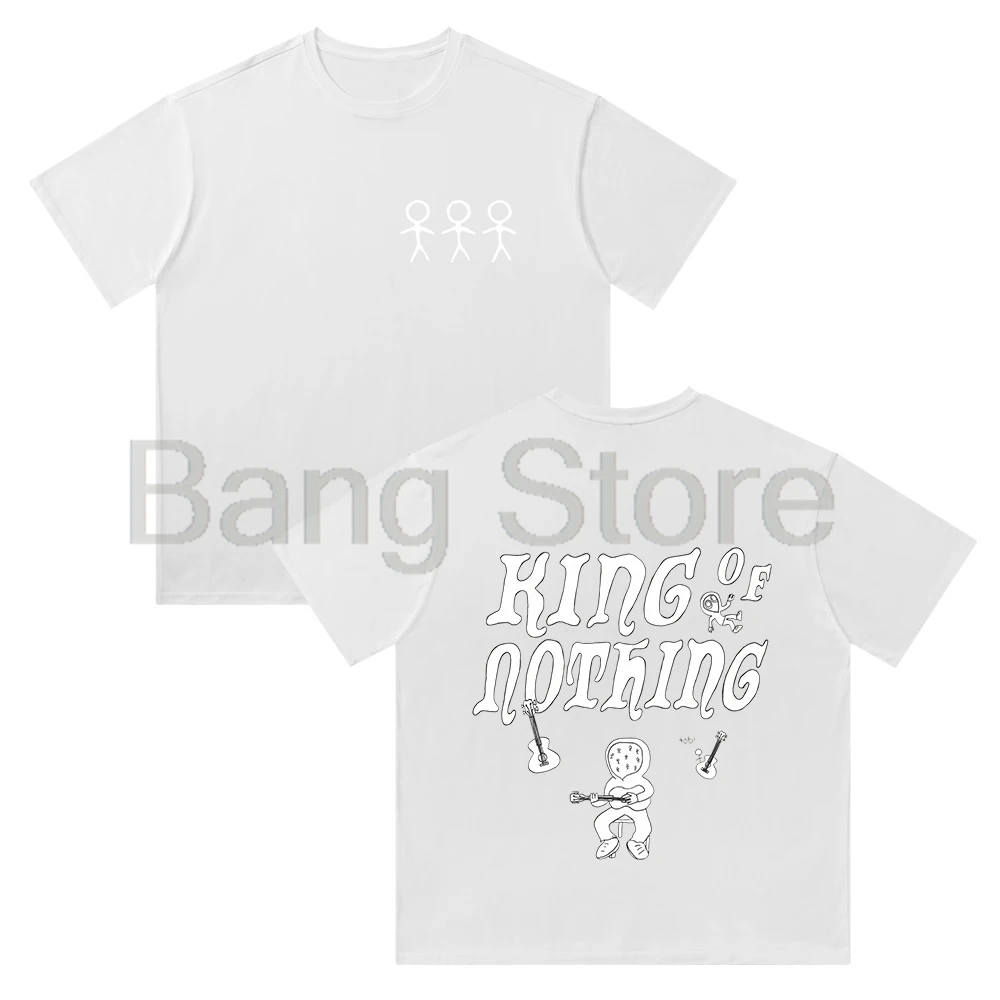 Boywithuke King of Nothing Cotton Tee Unisex T-shirt Crewneck Short Sleeve Tops