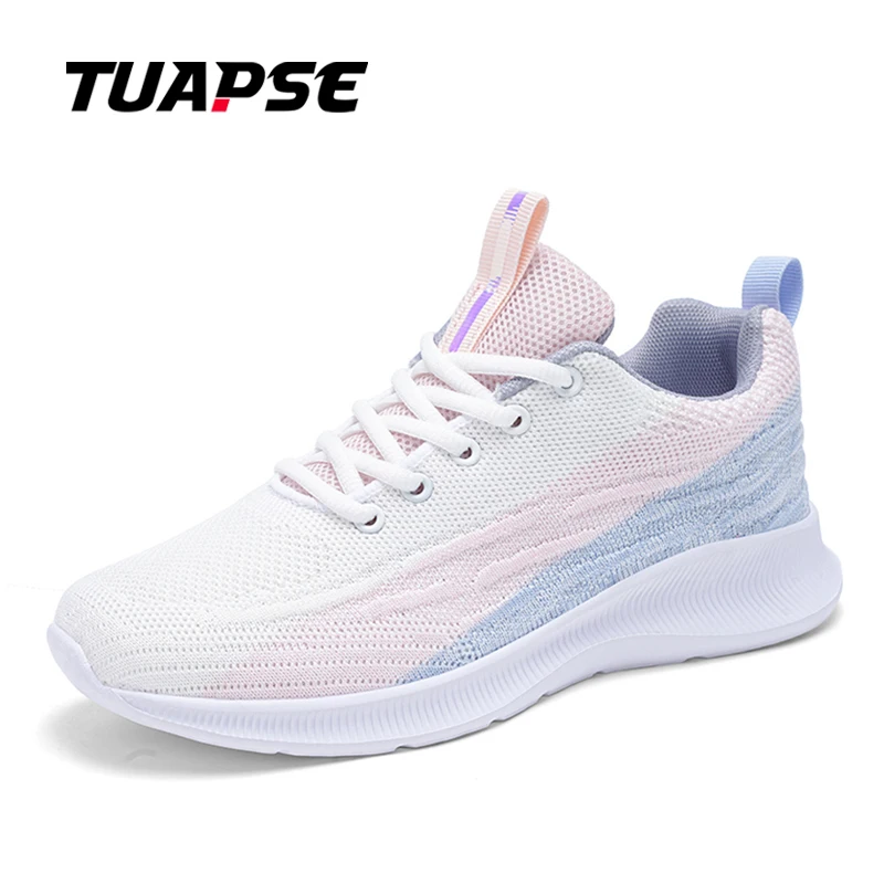 TUAPSE Spring High Quality Cushioning Running Shoes Women Autumn Athletics Casual Sneaker Ladies Non-slip Sport Walking Shoes