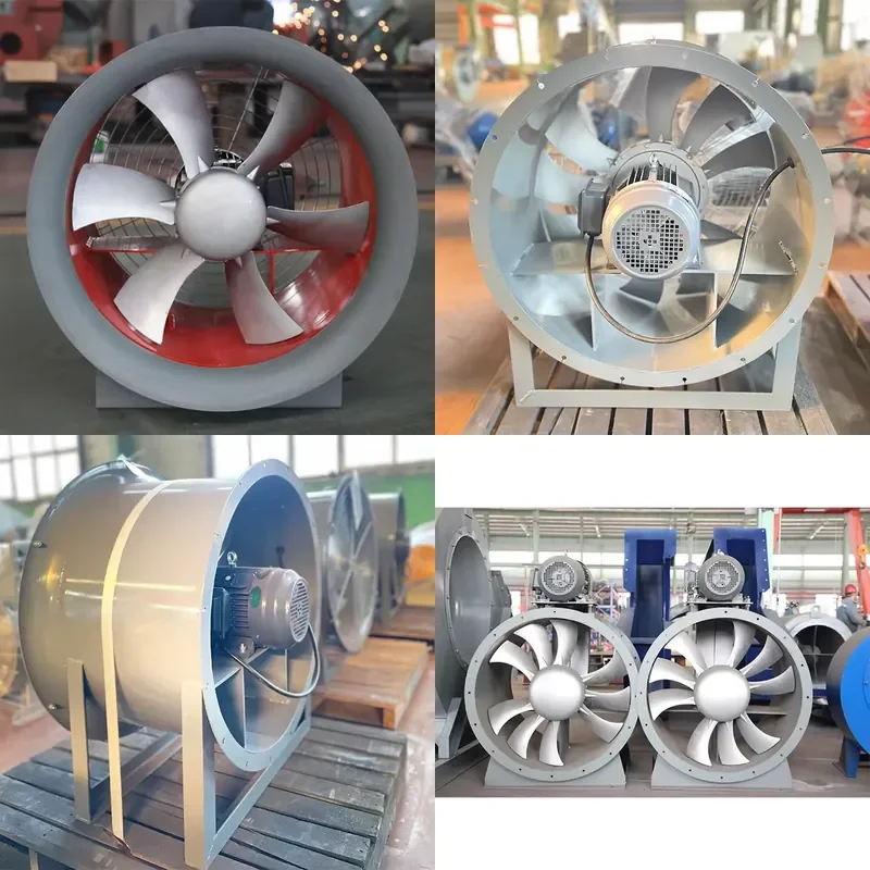 High Efficiency Large Air Volume Energy Saving High-Temperature Axial Fan Ball Electric for Warehouse Cooling Ventilation