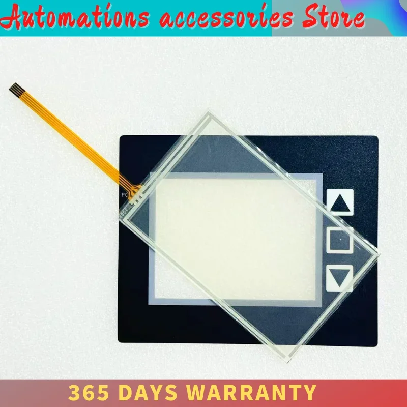 Touch Screen Panel Glass Digitizer For NP3-MQ000 NP3-MQ000B Touch With Overlay Protective Membrane Front Film
