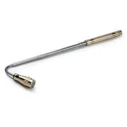 Telescopic Extension Flashlight 3xLED Lamp Portable Torch Flexible Head Flashlight Magnet Pickup tool mergency Light Lantern