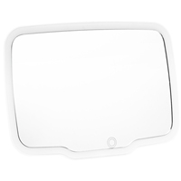 Car Makeup Mirror LED Vanity Travel Portable Touch Screen Lighted Adjustable Sun Visor Daylight Durability Reliable