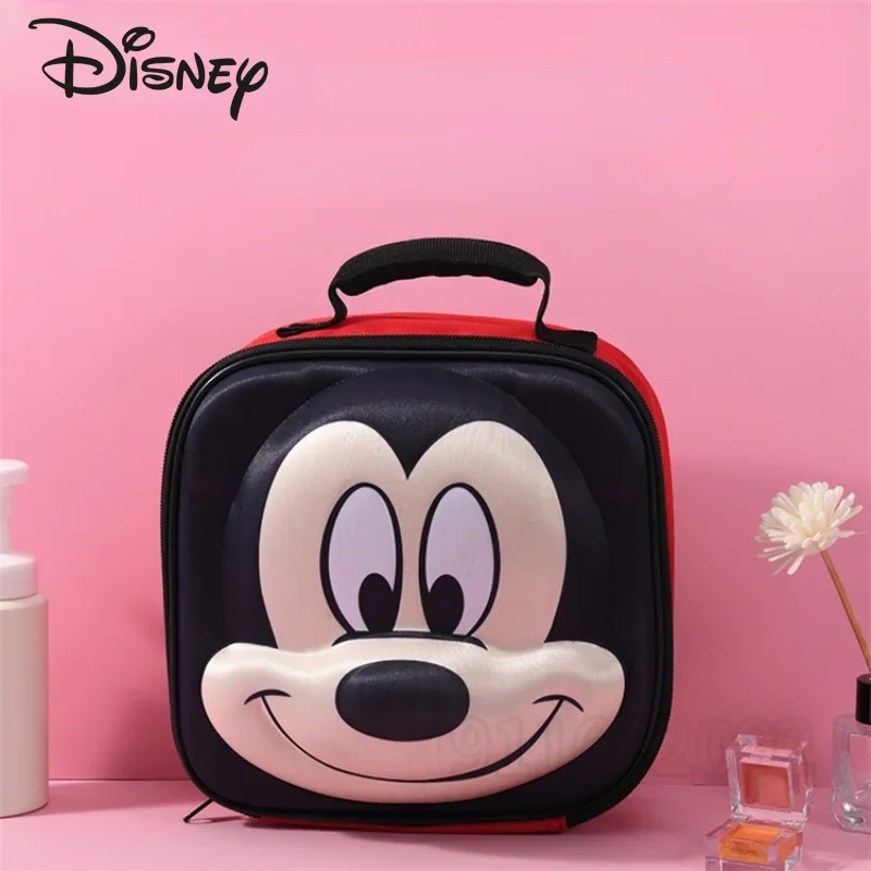 Disney New Mickey Fashion Women\'s Cosmetic Bag Large Capacity Portable Cosmetic BagOrganizer High Quality Cute Cosmetic Box