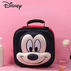 Disney-bolsa de cosméticos de Mickey para mujer, organizador portátil de gran capacidad, bonita caja de cosméticos de alta calidad, nueva moda