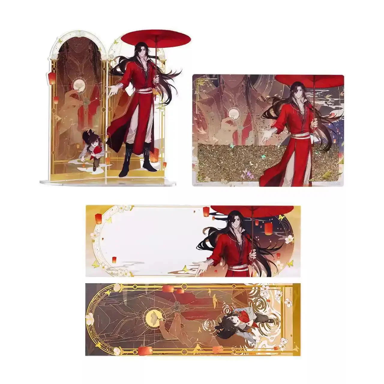 Anime TGCF Tian Guan Ci Fu Hua Cheng Xie Lian Cosplay Acrylic Stand Model Decoration Xmas Gift Collection Ticket Gift