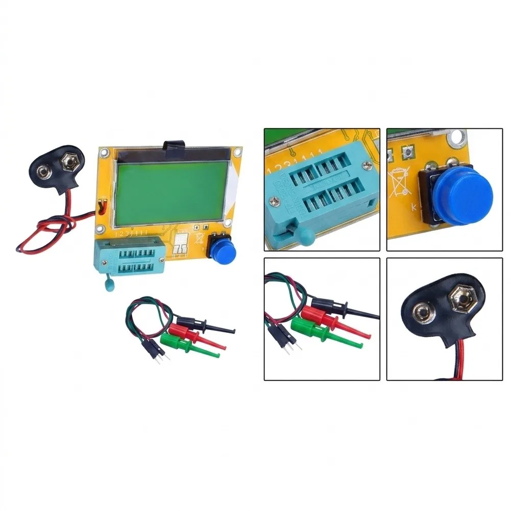 Digital Multifunction Component Tester For Transistors Capacitors Inductors Resistors And Semiconductor Devices