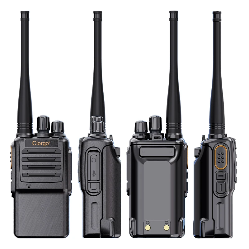 HF Two Way Radio UHF C55 Walkie Talkie  Portable Radio Transceiver Intercom One-click decoding Function walkie-talkie