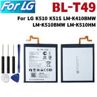 4000mAh BL-T49 Battery For LG Q92 K510 K51S LM-K410BMW LM-K510BMW LM-K510HM Mobile Phone Bateria With Tools
